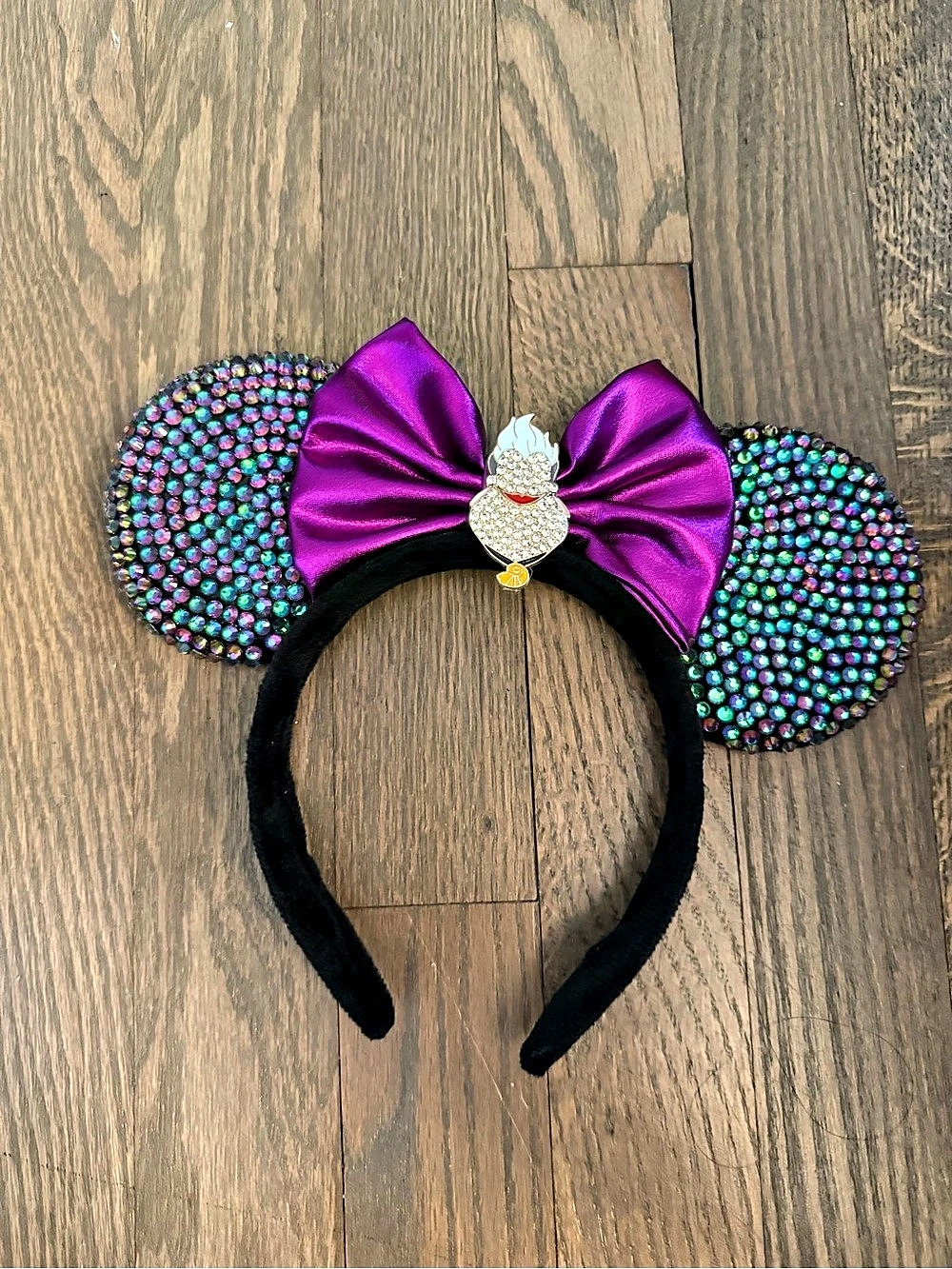 Disney Ursula Ear Headband Purple & Black